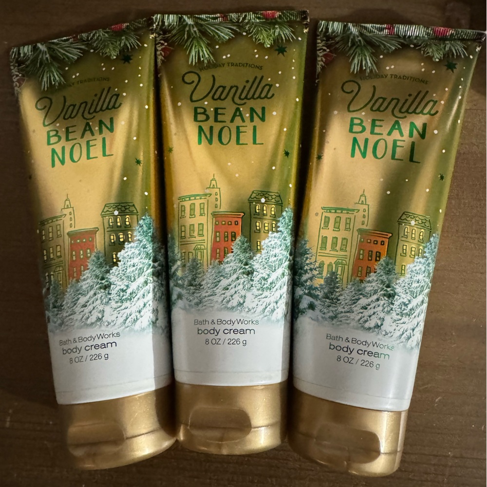 Bath & Body Works Vanilla Bean Noel Body Cream